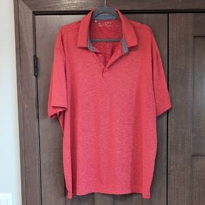 Under Armour Red Polo Shirt
